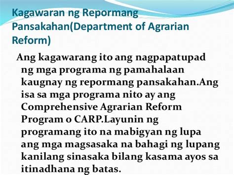 carp in tagalog|Komprehensibong Programa sa Repormang Pansakahan.